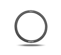 MpaZZZ Funda para Volante para Bentley Continental GT/Continental GTC/Flying Spur/Bentayga, Funda Antideslizante para Volante de Coche para Todas Las Estaciones,Grey