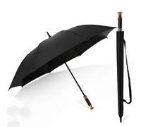 MpaZZZ Paraguas para Coche para Aston Martin Vantage/DB12/DBX/Vanquish/Valhalla/Valour, Protección Solar y contra La Lluvia, Paraguas Plegable con Protección UV y Logotipo del Coche,Long Handle c