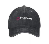 MPBGAOGP Sombrero de Vaquero para Hombre Polkadot Polkadot Dot Gorra de béisbol Gorra Deportiva Negra Gorra de Sol Hombre Militar Ropa de Golf para Mujer Regalos de graduación para Hombre para Ella