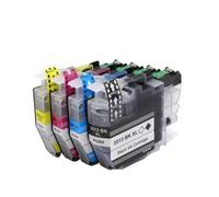 MpbUNjg 4 Uds LC3511 LC3513 Cartucho de Tinta Compatible con MFC J690DW MFC J491DW MFC J890DW DCP J572DW(1Set 4pcs)