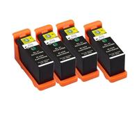 MpbUNjg Cartucho de Tinta de Color Compatible con DELL V313 V313W V515W P513W P713W V715W(4PCS Black)