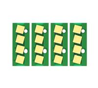 MpbUNjg Chip de Cartucho de tóner T-FC505 T-FC505C Compatible con 2000AC 2500AC 2505AC 3005AC 3505AC 4505AC 5005AC Color(T-FC505C Chip 1set)