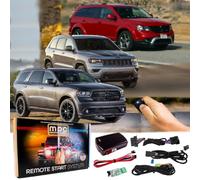 MPC Arranque remoto de fábrica para Dodge Durango 2014-2017, viaje 2011-2017, Jeep Grand Cherokee 2014-2017 |Gas| | Push to Start| Plug-n-Play - Utiliza llave de fábrica