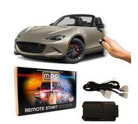 MPC Kit de arranque remoto compatible con Mazda MX-5 2016-2023 || Plug and Play || Utiliza llavero de fábrica || Bloqueo de empuje 3X para iniciar || Soporte técnico de Estados Unidos