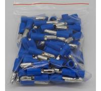 MPD2-156 MPD2.5-156 100PCS Shaped Male Insulating Joint Wire Connector Electrical Crimp Terminal AWG16-14 MPD