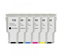 MPDACJGY Cartucho De Tinta Compatible 730 for DesignJet T1600 T1600dr T1700 T1700dr T2600 T2600dr - 300 ML De Capacidad Total, Juego De 6 Colores (PBK/C/M/Y/GY/MBK)(1Set 6Color)