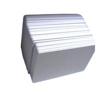 MPDACJGY Tarjeta plástica en Blanco de PVC Compatible con Las impresoras de Tarjetas Datacard Fargo Hiti IDP