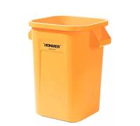 MPENGOZ Papelera Inteligente de Gran Capacidad y Alto Color, diseño de Lujo, Ideal para Cocina, hogar y baño, Almacenamiento de residuos, Color Amarillo Grande.