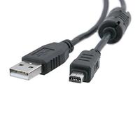 MPF productos CB-USB8 Cable USB Cable de repuesto CB-USB5 CB-USB6 para Olympus lápiz capacitivo 500, 500 wp, 600, 700, 710, 720 SW, 730, 740, 750, 760, 780, 790, 800, 810, 820, 830, 850 SW, 1000, 1010, 1020, 1030 SW, 1040, 1050 SW, 1200, 6000, 6010, 7000, 8000, 9000, Verve y Verve S cámaras digitales.