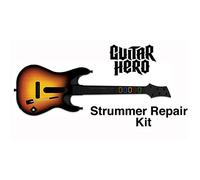 MPF Products Guitar Hero World Tour GHWT - Kit de reparación de interruptor de guitarra (2 interruptores Strum) de repuesto compatible con Xbox 360 PS2 PS3 Wii