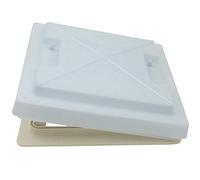 MPK - Claraboya para techo (28 x 28 cm, para grosor de techo de 46 a 72 mm)