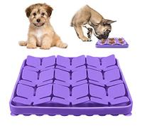 MplehDa Alfombrilla de silicona para olfatear perros, comedero lento para perros, alfombrilla para olfatear perros, alfombrilla interactiva de silicona para entrenamiento de olores, comer lentamente