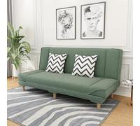 MPLFHSYOS Cómodo Sofá De Tela, Moderno Y Sencillo, con Patas De Madera Natural, Ideal para Vivir Solo, Estilo Escandinavo Moderno, para 2 O 3 Personas(F,150cm)