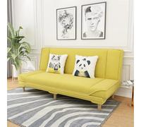 MPLFHSYOS Cómodo Sofá De Tela, Moderno Y Sencillo, con Patas De Madera Natural, Ideal para Vivir Solo, Estilo Escandinavo Moderno, para 2 O 3 Personas(C,120cm)