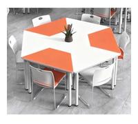 MPLFHSYOS Mesa Modular Hexagonal for Actividades grupales - Mobiliario Multiusos for aulas, Ideal for Laboratorios Stem, sesiones de Asesoramiento y formación de Equipos.(D2)