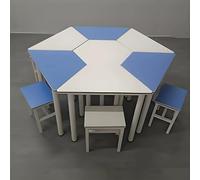 MPLFHSYOS Mesa Modular Hexagonal for Actividades grupales - Mobiliario Multiusos for aulas, Ideal for Laboratorios Stem, sesiones de Asesoramiento y formación de Equipos.(A1.4)