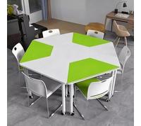 MPLFHSYOS Mesa Modular Hexagonal for Actividades grupales - Mobiliario Multiusos for aulas, Ideal for Laboratorios Stem, sesiones de Asesoramiento y formación de Equipos.(E1.6)
