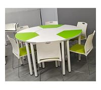 MPLFHSYOS Mesa Modular Hexagonal for Actividades grupales - Mobiliario Multiusos for aulas, Ideal for Laboratorios Stem, sesiones de Asesoramiento y formación de Equipos.(B1.4)