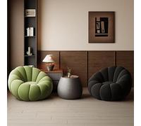 MPLFHSYOS Sillón Giratorio con Giro De 360°, Sillóns Redondo Tipo Barril, Sillóns De Ocio, Sillón Decorativo, Duradero Y Resistente A Las Deformaciones(G)