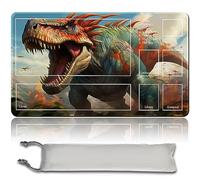 MPLR BOARD GAME Gishath, Sun's Avatar - Juego de mesa MTG Juegos Alfombras + Bolsa impermeable gratuita, bordes cosidos, superficie de goma suave, MTG PlayMat with Zones (original MTG Playmat)