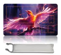 MPLR BOARD GAME Juego de mesa MTG Alfombrillas de juego + Bolsa impermeable gratuita, bordes cosidos, superficie de goma lisa, alfombrilla de juego MTG con zona (una alfombrilla de juego MTG original