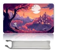 MPLR BOARD GAME Juego de mesa MTG + bolsa impermeable gratuita, bordes cosidos, superficie de goma suave, tapete de juego MTG con zonas (Tapete original Ángel de Vuelo Alabastro) (MTG (2) - Sin Zona)