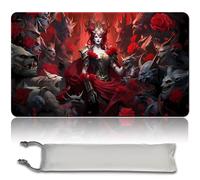 MPLR BOARD GAME Juego de mesa MTG Playmat + bolsa impermeable gratuita, bordes cosidos, superficie de goma suave, MTG PlayMat with Zones (An original Black Lotus Playmat) (INNISTRAD Crimson Vow - NO