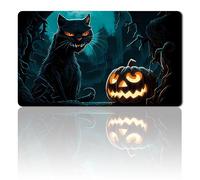 MPLR BOARD GAME Juego de mesa MTG Playmat + bolsa impermeable gratuita, bordes cosidos, superficie de goma suave, MTG PlayMat with Zones (An Original All Hallow'S Eve Playmat) (No Zone)