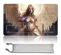 MPLR BOARD GAME Juego de mesa MTG Playmat + bolsa impermeable gratuita, bordes cosidos, superficie de goma suave, playmat original de Ancient Hellkite