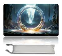 MPLR BOARD GAME Juego de mesa Playmat MTG + bolsa impermeable gratuita, bordes cosidos, superficie de goma suave