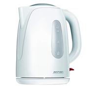 MPM MCZ-82 Hervidor de Agua Eléctrico Inalámbrico de Polímero Termoresistente, 1,7 Litros, 2200W, Libre de BPA, Blanco