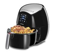 MPM MFR-06 Freidora de Aire sin Aceite, 4.5L, Pantalla Digital, Táctil, Airfryer con 8 Modos Preestablecidos, Temporizador y Temperatura Ajustable, Cocina Saludable, sin BPA, 1500W