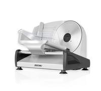 MPM MKR-04M Cortafiambres de acero inoxidable semi-profesional, grosor de corte ajustable 15mm, disco corte 19 cm, 150 W