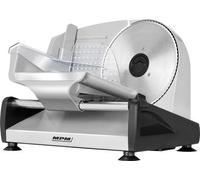 MPM MKR-04M Cortafiambres de acero inoxidable semi-profesional, grosor de corte ajustable 15mm, disco corte 19 cm, 150 W