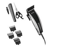 MPM MMW-02 Cortapelos Eléctrico Profesional, afeitadora para Hombre, Ajuste de corte, Acero Inoxidable, cabeza, barba y cuerpo