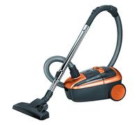 MPM MOD-12 Aspiradora de Trineo con Bolsa 3.5 l, Varios Accesorios, Cable 7.5 m,Filtrado en 5 Etapas, HEPA 13, 700W