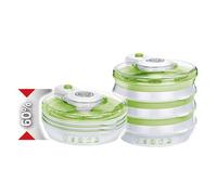 Deshidratador de alimentos, Plegable, 2 Velocidades 6 bandejas 30cm 400W MPM