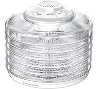 MPM MSG-10 Deshidratador de Alimentos Profesional, 5 Bandejas de 32 cm Frutas y Verduras, Control de Temperatura (40°C-70°C), 350W