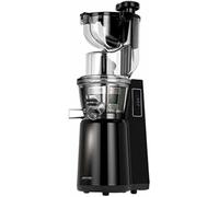 MPM MSO-16 Licuadora prensado en frío para verduras y frutas, baja velocidad 60RPM, Slow Juicer, 2 tamaños de malla función inversa, 200W