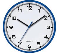 MPM Quality Reloj de Pared, Azul, 305 x 305 x 30 mm