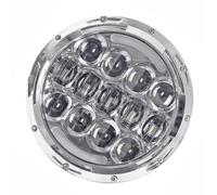 MPODYTSF Accesorios para faros Conjunto De Faro Delantero Motocicleta Para Harley Para Davidson Para Road King Classic FLHRC 2007-2010 2011 2012 2013(2 Chrome)