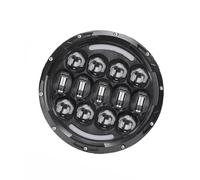 MPODYTSF Accesorios para faros Conjunto De Faro Delantero Motocicleta Para Harley Para Davidson Para Road King Classic FLHRC 2007-2010 2011 2012 2013(2 Black)