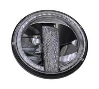 MPODYTSF Accesorios para faros Conjunto De Faro Delantero Motocicleta Para Harley Softail Fat Boy FLSTF EFI FLSTFI/Lo FLSTFB/S FLSTFBS(1PC)