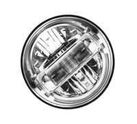 MPODYTSF Accesorios para faros Conjunto De Faro Delantero Motocicleta Para Harley Softail Fat Boy FLSTF/EFI FLSTFI Lo FLSTFB S FLSTFBS(Chrome)