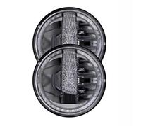 MPODYTSF Accesorios para faros Conjunto De Faro Delantero Motocicleta Para Harley Softail Fat Boy FLSTF EFI FLSTFI/Lo FLSTFB/S FLSTFBS(2PCS)