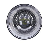 MPODYTSF Accesorios para faros Conjunto De Lámpara Faro Delantero Motocicleta Para Harley Para Davidson Para Road King Classic FLHRC 2007-2011 2012 2013(Chrome)