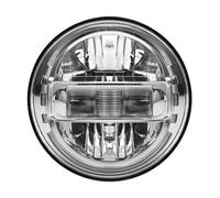 MPODYTSF Accesorios para faros Conjunto De Lámpara Faro Delantero Motocicleta Para Harley Para Davidson Para Electra Glide Estándar FLHT 1995-2008 2009(1 Chrome)