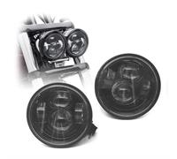 MPODYTSF Accesorios para faros Para Harley Fat Bob FXDF 2008 2009 2010 2011-2015 4,65 "luces Delanteras Para Motocicleta(Nero)