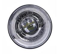 MPODYTSF Accesorios para faros Para Harley Para Davidson Fat Boy Lo FLSTFB 2010 2011 2012 2013 2014-2016 Conjunto De Faro Delantero Motocicleta(Chrome)