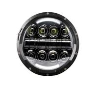 MPODYTSF Accesorios para faros Para Harley Para Davidson Para Electra Glide Para Road King FLHR 1994-1995 Faro Delantero De Motocicleta Conjunto Luces Delanteras(Nero)